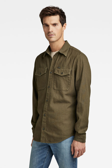 Jeanshemd Groen - G-Star RAW