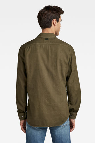 Jeanshemd Groen - G-Star RAW