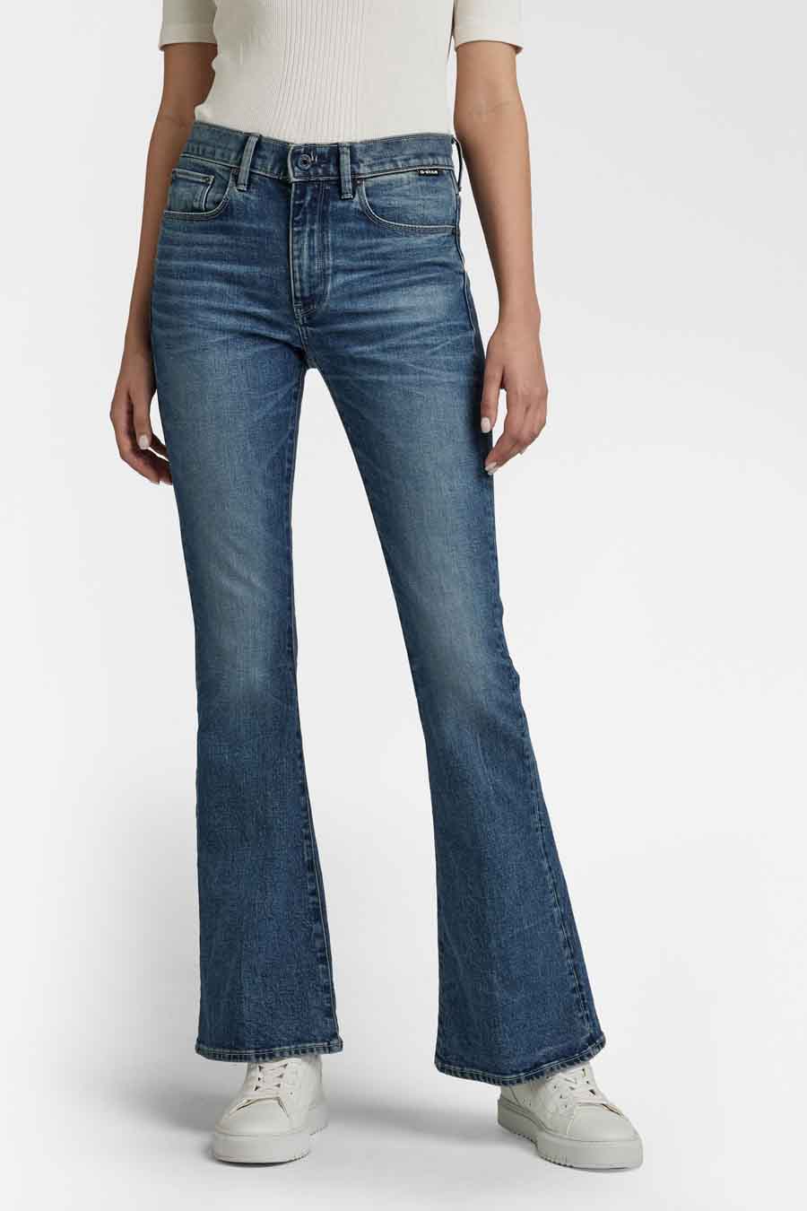 Jeans flared Mid blue denim - G-Star RAW