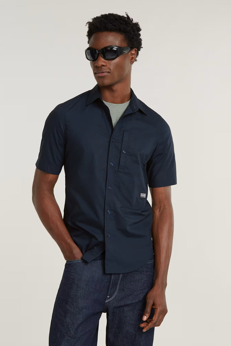 Hemd (korte mouwen) Zwart - G-Star RAW