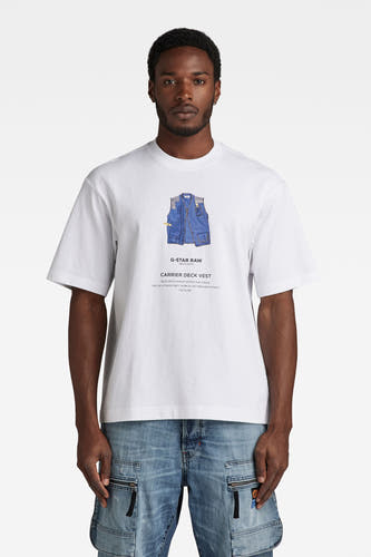 T-shirt (korte mouwen) Wit - G-Star RAW