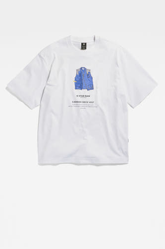 T-shirt (korte mouwen) Wit - G-Star RAW