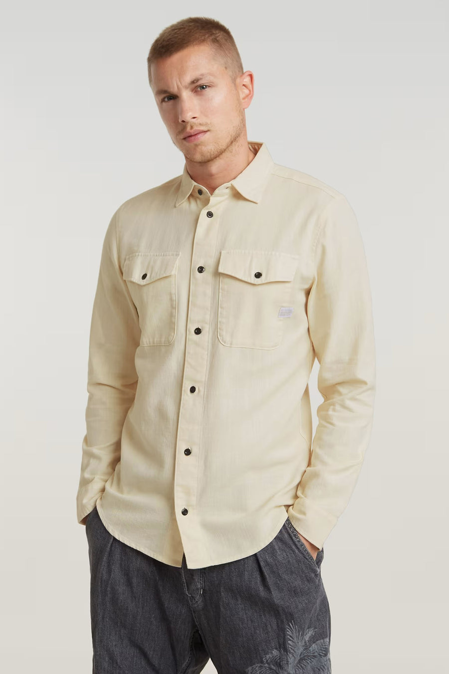 Hemd (lange mouwen) Ecru - G-Star RAW