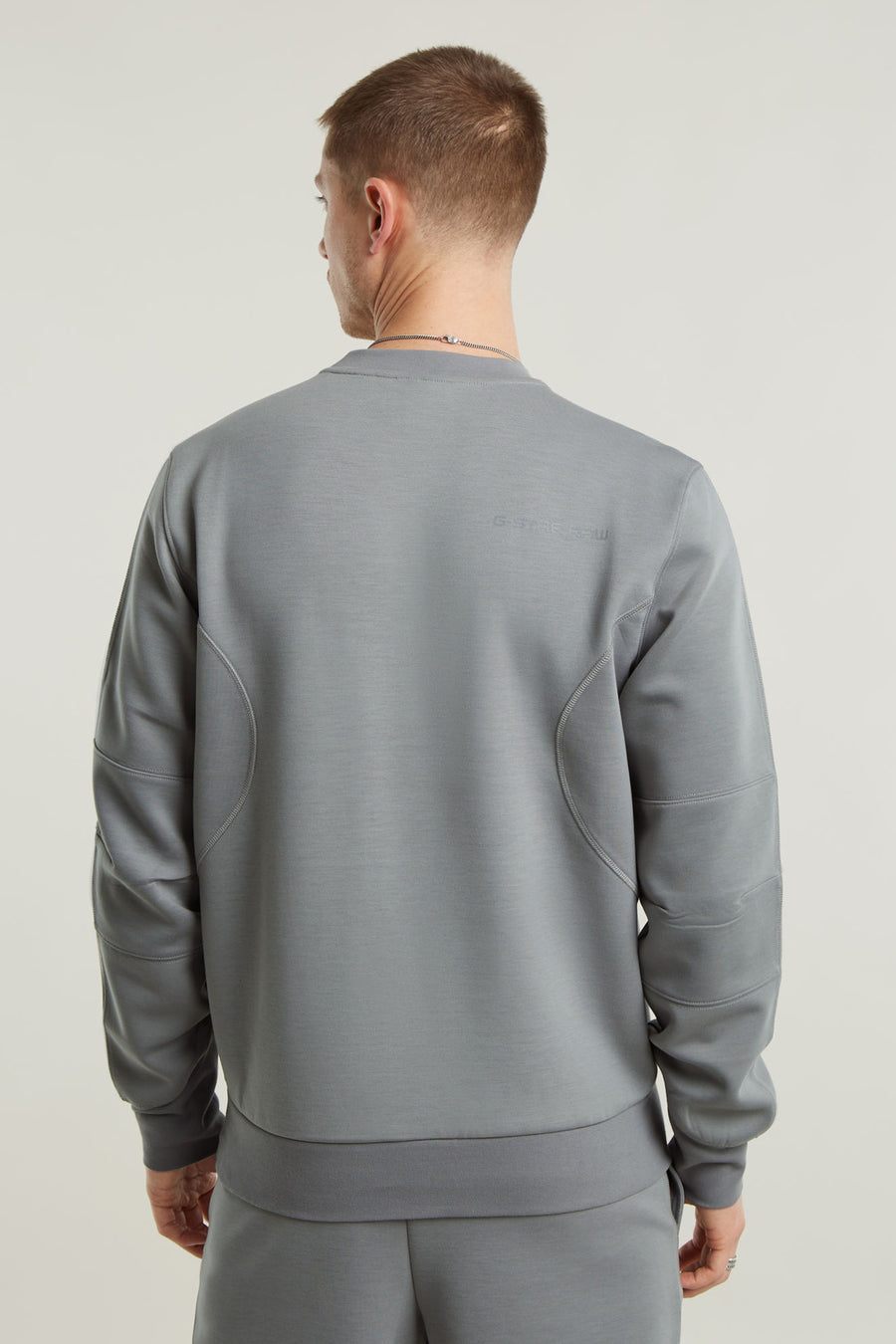 Sweater met ronde hals Grijs - G-Star RAW