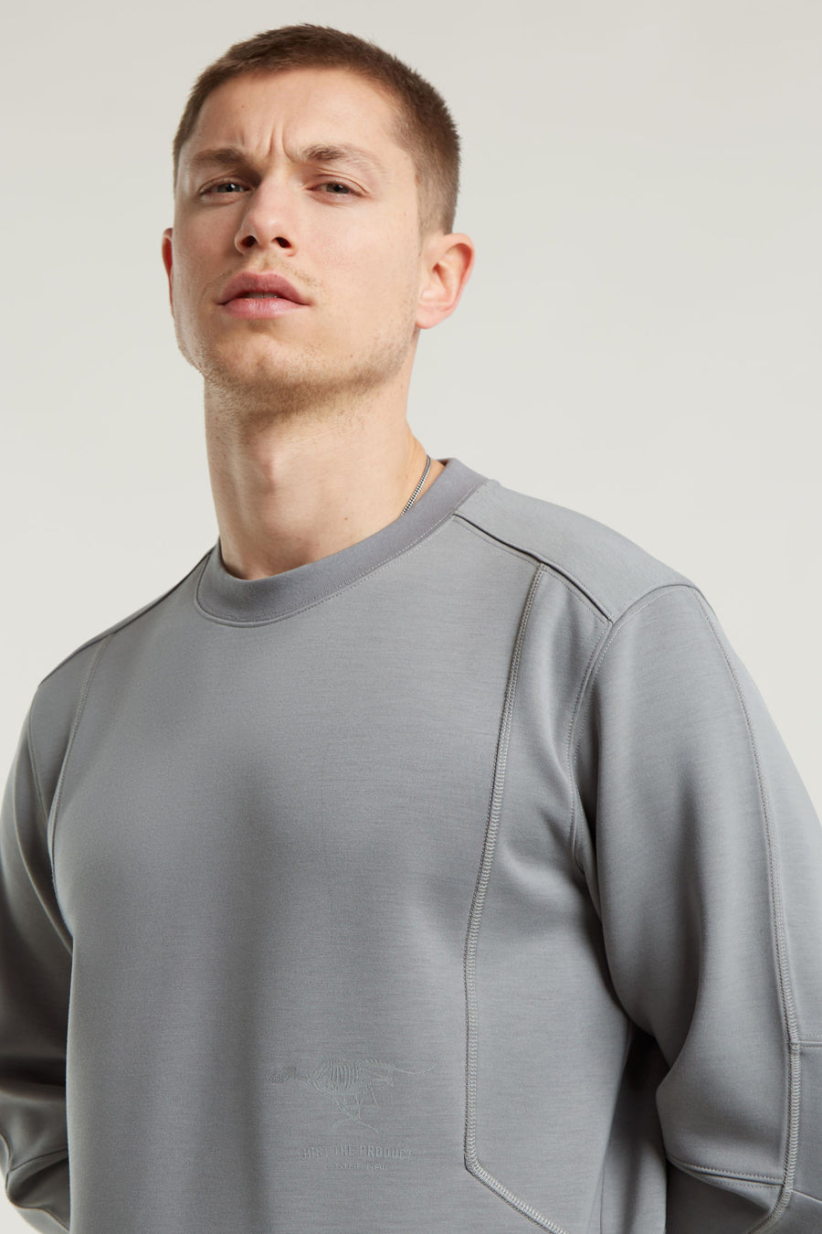 Sweater met ronde hals Grijs - G-Star RAW