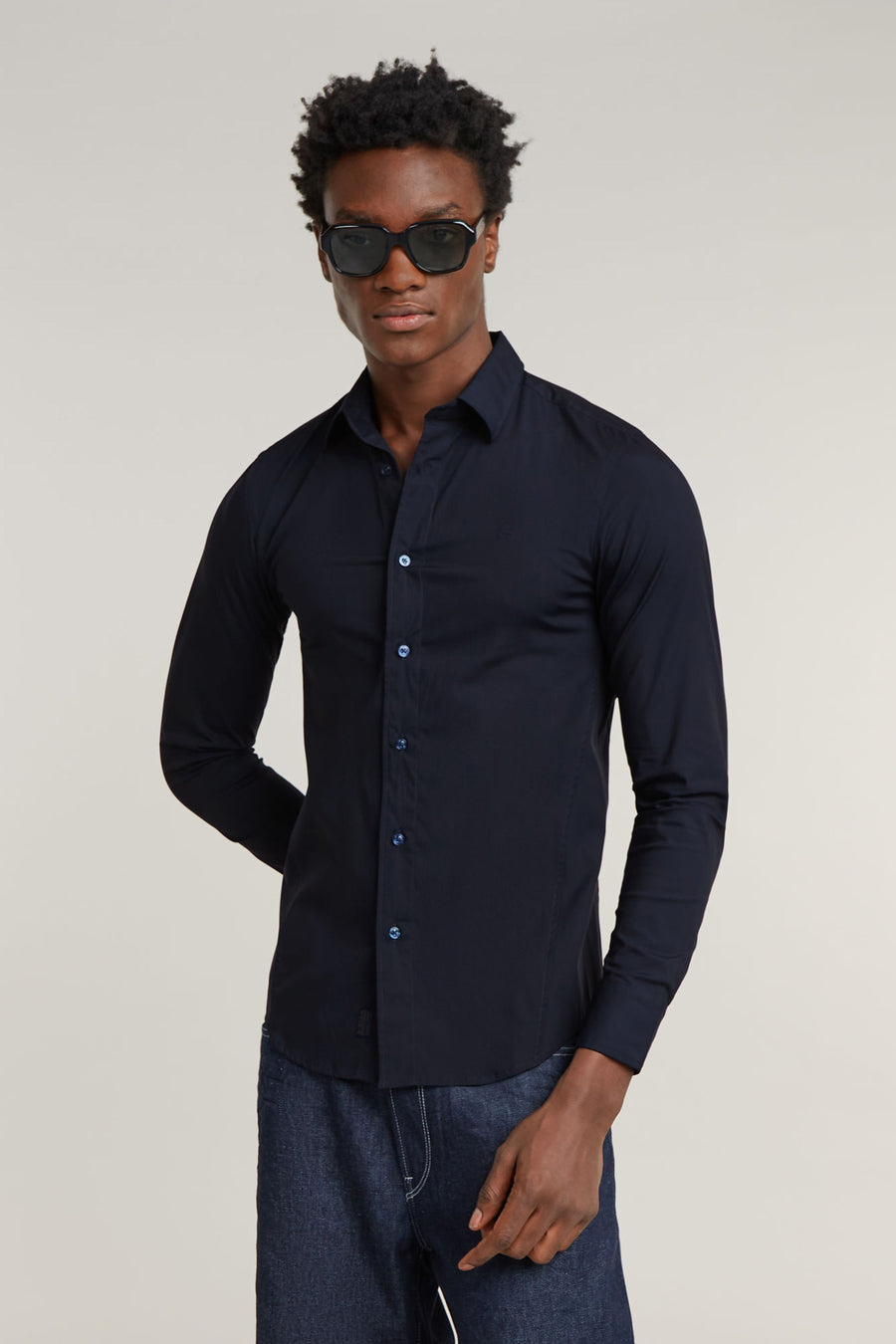 Hemd (lange mouwen) Blauw - G-Star RAW