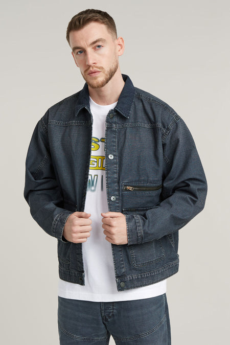 Jeansjas Dark blue denim - G-Star RAW