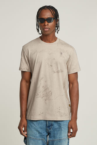 T-shirt (korte mouwen) Beige - G-Star RAW