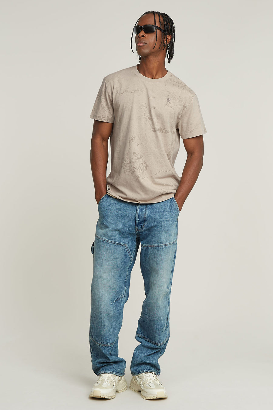 T-shirt (korte mouwen) Beige - G-Star RAW