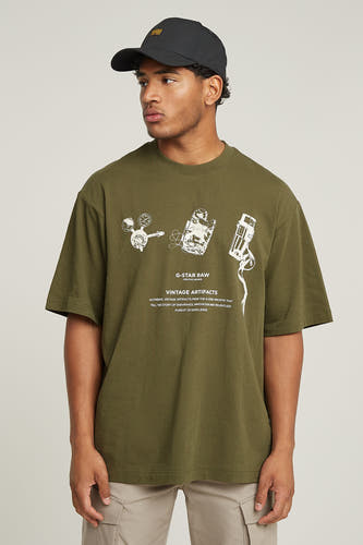 T-shirt (korte mouwen) Groen - G-Star RAW