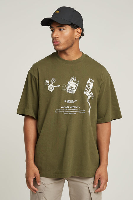 T-shirt (korte mouwen) Groen - G-Star RAW