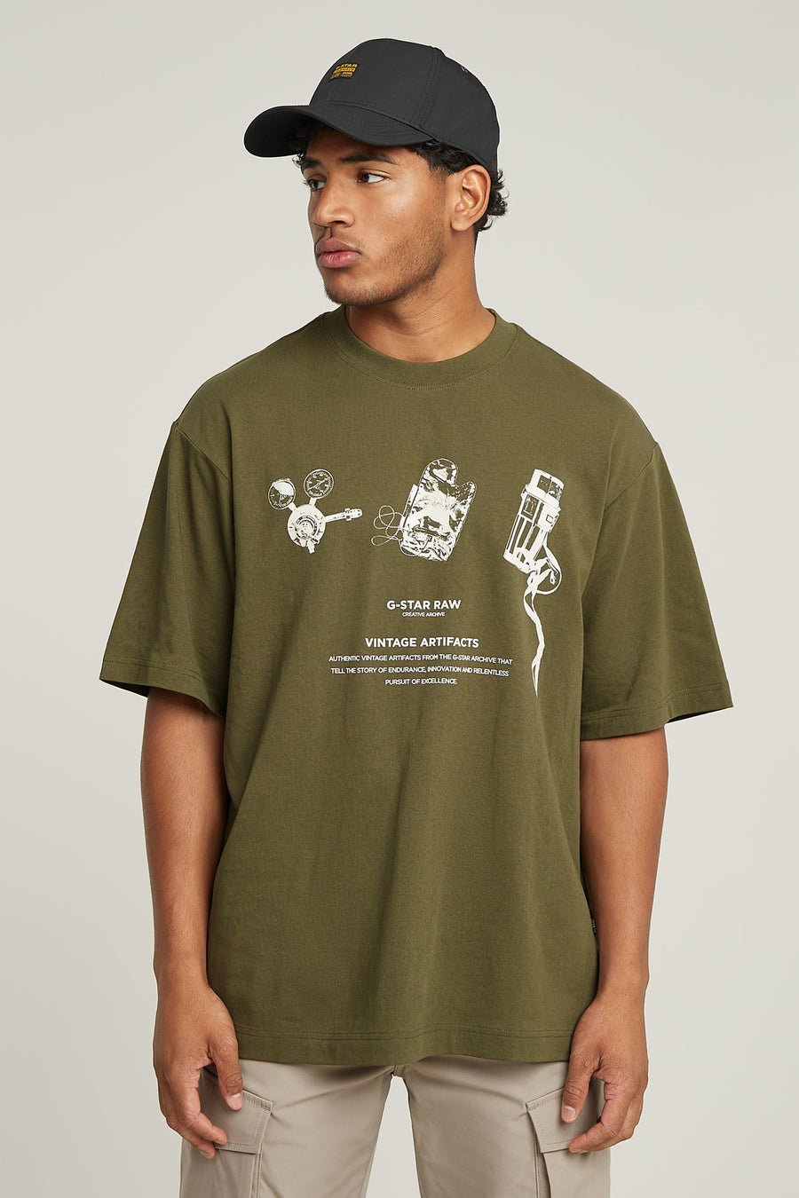 T-shirt (korte mouwen) Groen - G-Star RAW