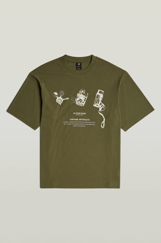 T-shirt (korte mouwen) Groen - G-Star RAW