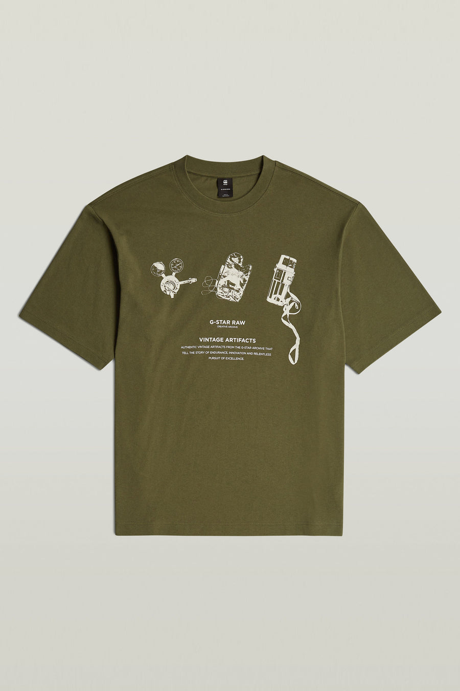 T-shirt (korte mouwen) Groen - G-Star RAW
