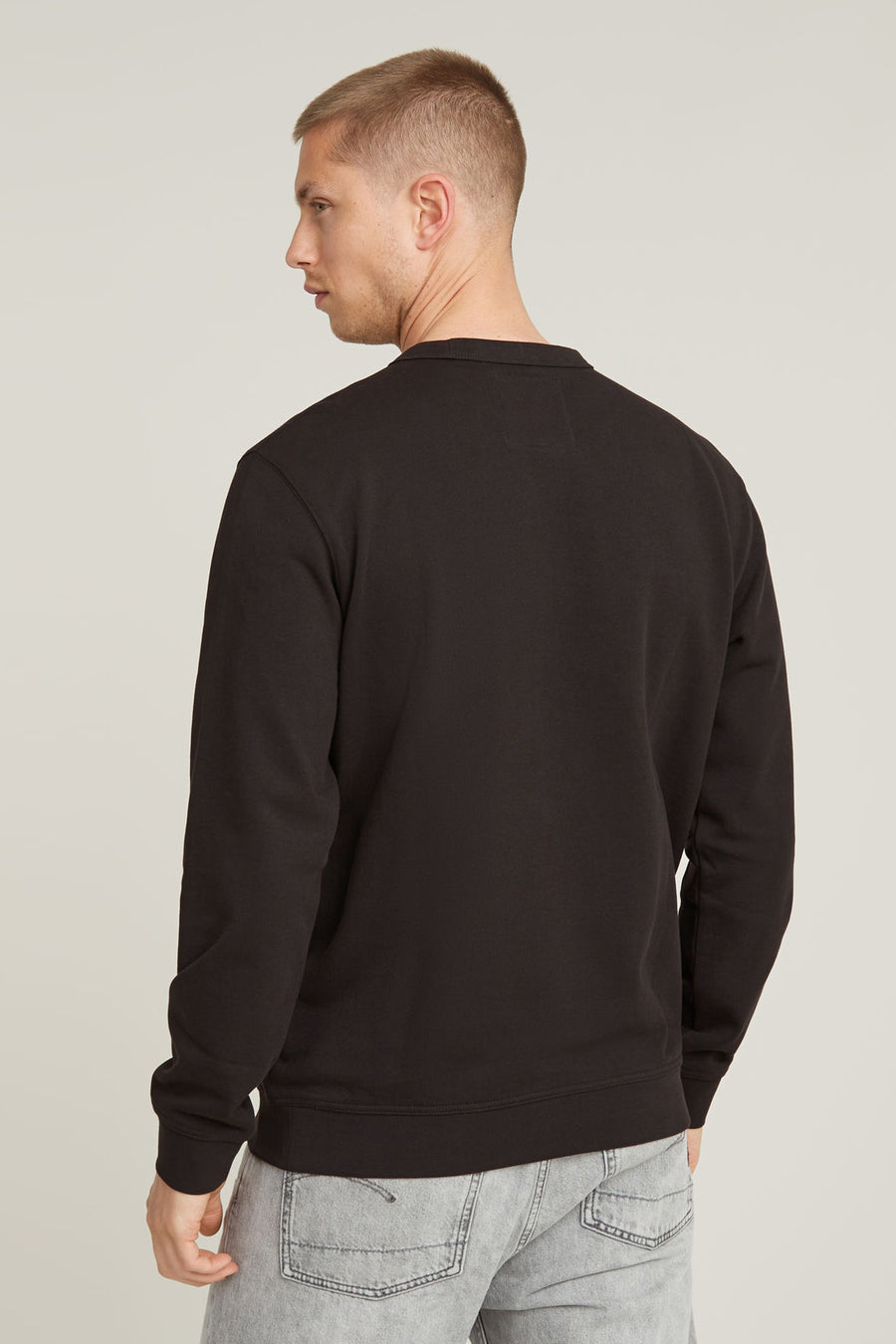 Sweater met ronde hals Zwart - G-Star RAW
