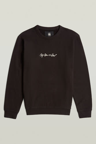 Sweater met ronde hals Zwart - G-Star RAW