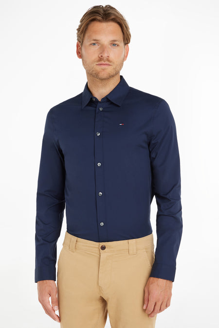 Hemd (lange mouwen) Blauw - TOMMY JEANS