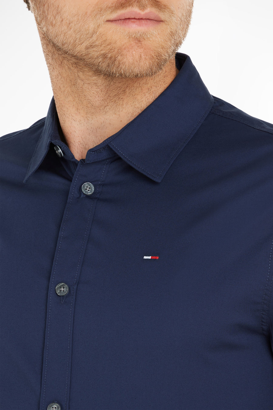 Hemd (lange mouwen) Blauw - TOMMY JEANS