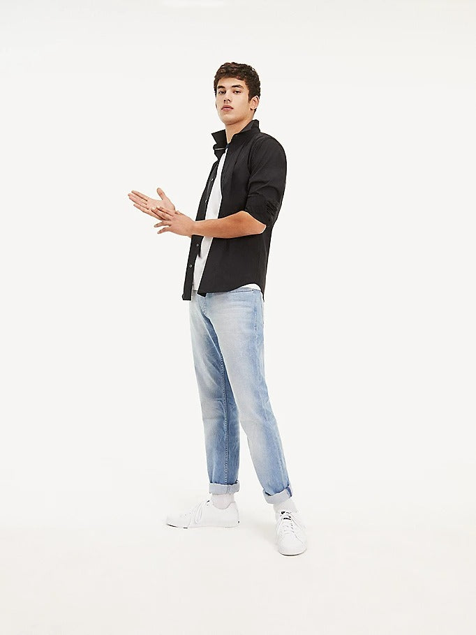 Hemd (lange mouwen) Zwart - TOMMY JEANS
