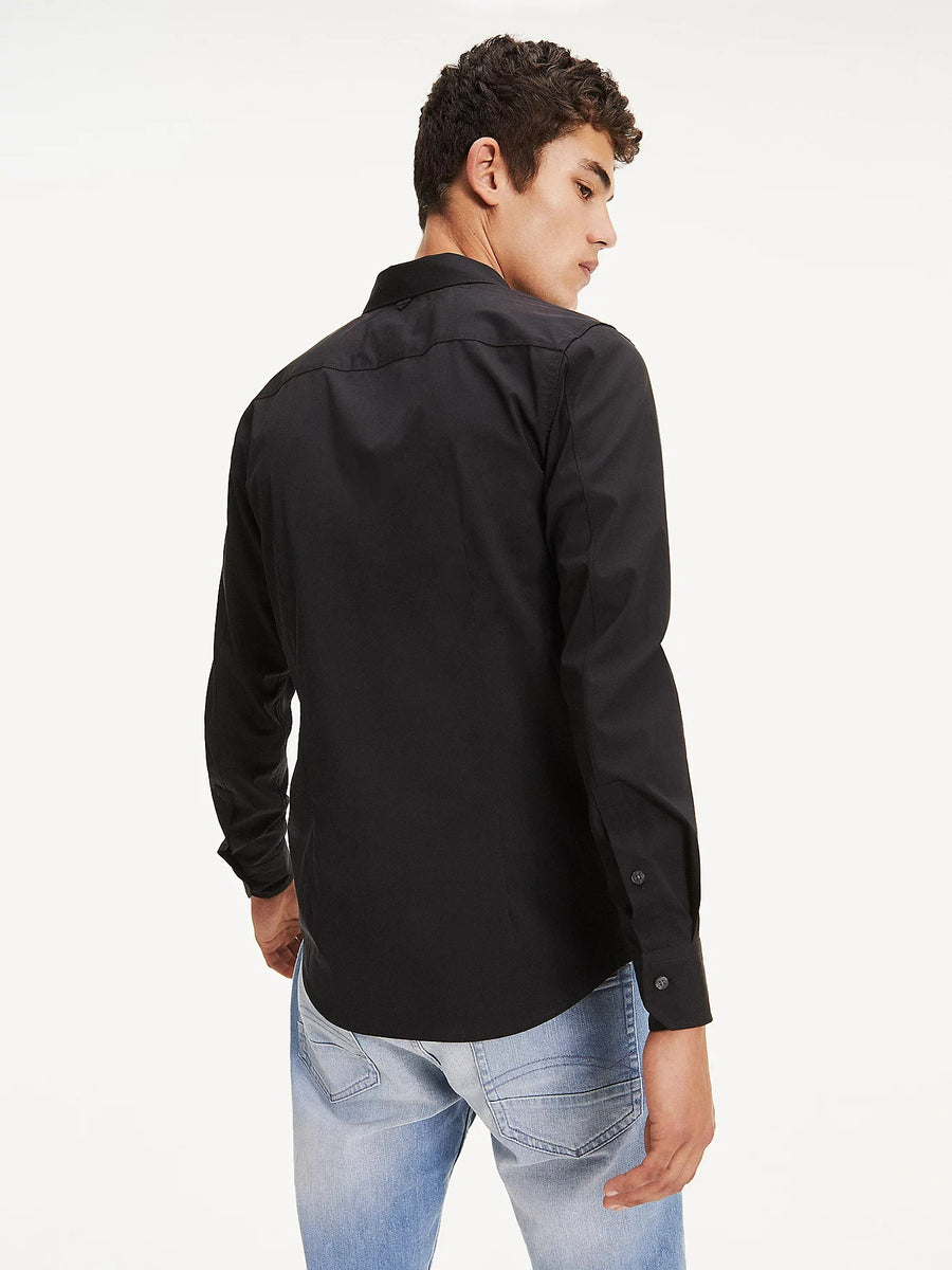 Hemd (lange mouwen) Zwart - TOMMY JEANS