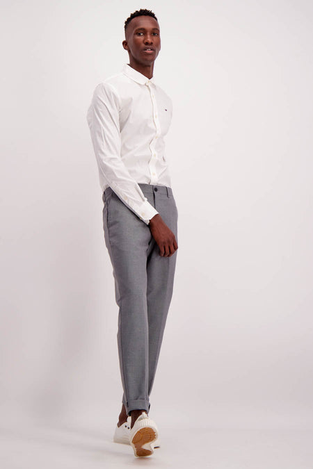 Hemd (lange mouwen) Wit - TOMMY JEANS