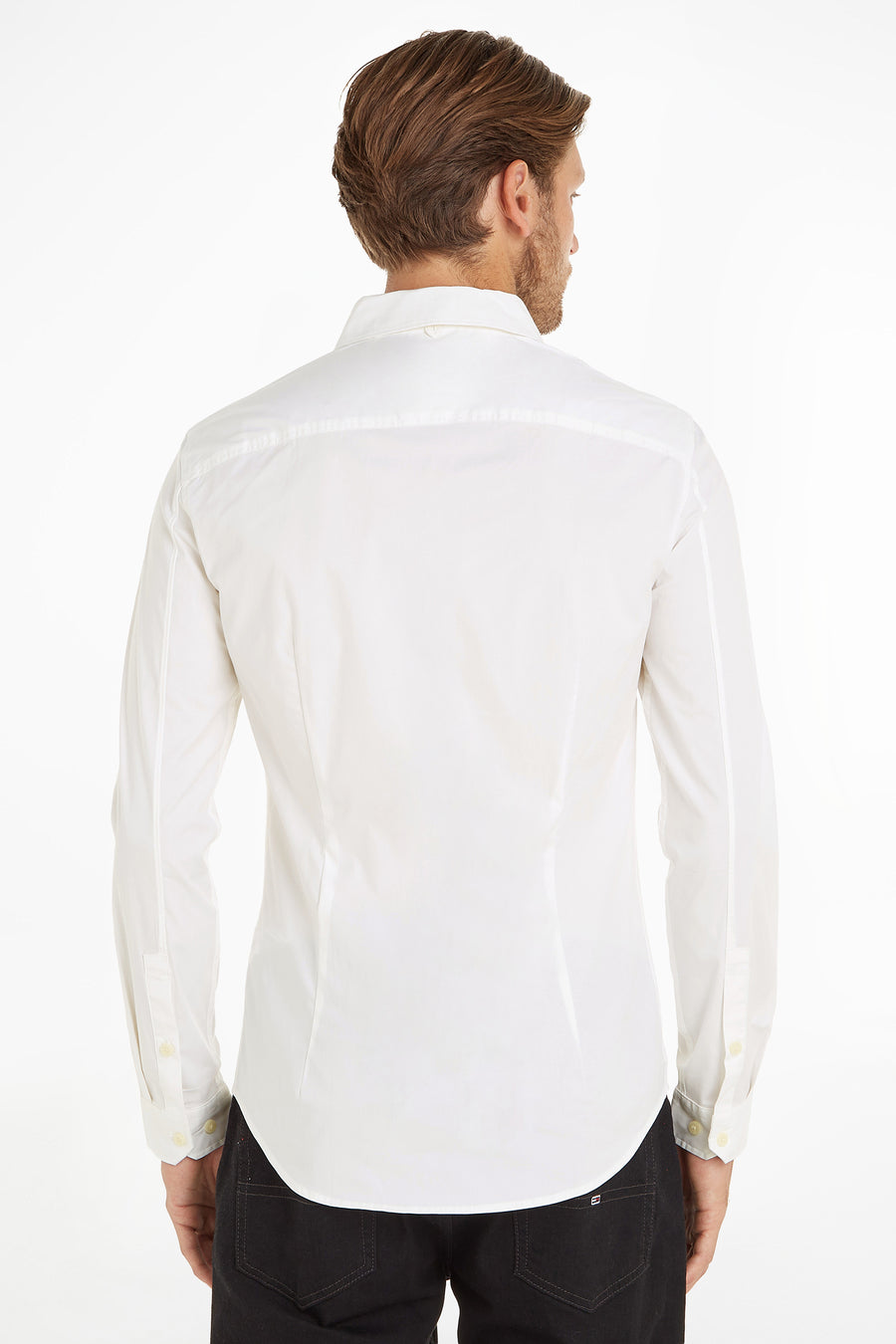 Hemd (lange mouwen) Wit - TOMMY JEANS