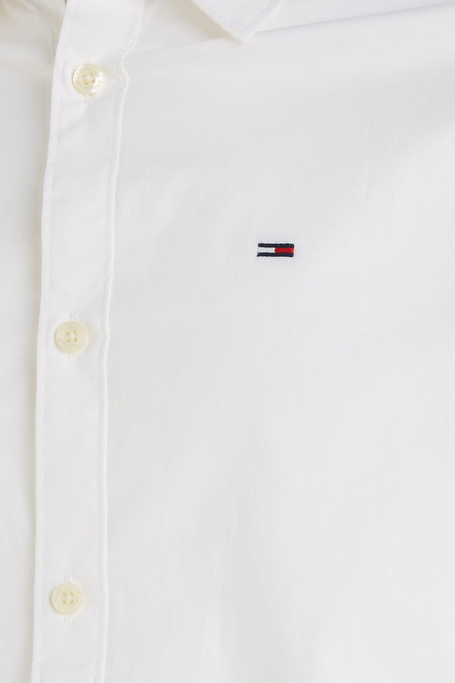 Hemd (lange mouwen) Wit - TOMMY JEANS