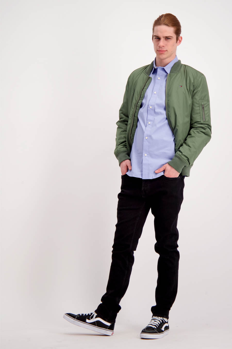 Hemd (lange mouwen) Paars - TOMMY JEANS