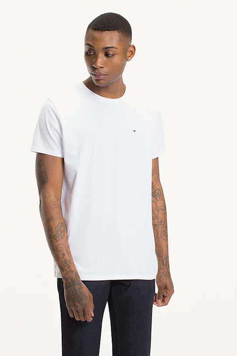 T-shirt (korte mouwen) Wit - TOMMY JEANS