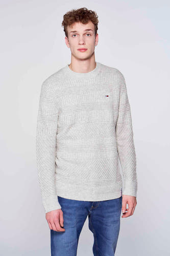 Trui met ronde hals Grijs - TOMMY JEANS