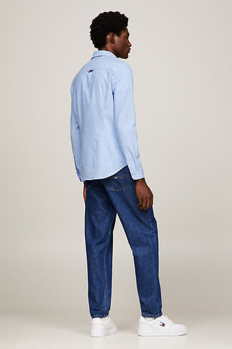 Hemd (lange mouwen) Blauw - TOMMY JEANS