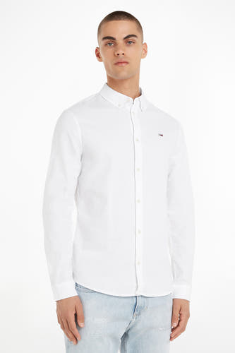 Hemd (lange mouwen) Wit - TOMMY JEANS