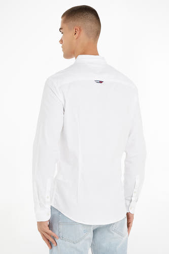Hemd (lange mouwen) Wit - TOMMY JEANS