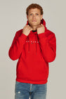 Sweater met kap Rood - TOMMY JEANS