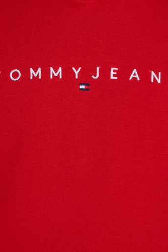 Sweater met kap Rood - TOMMY JEANS
