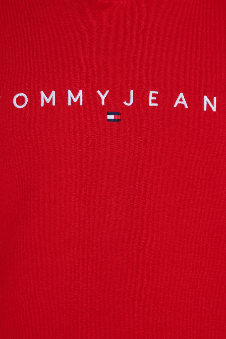 Sweater met kap Rood - TOMMY JEANS