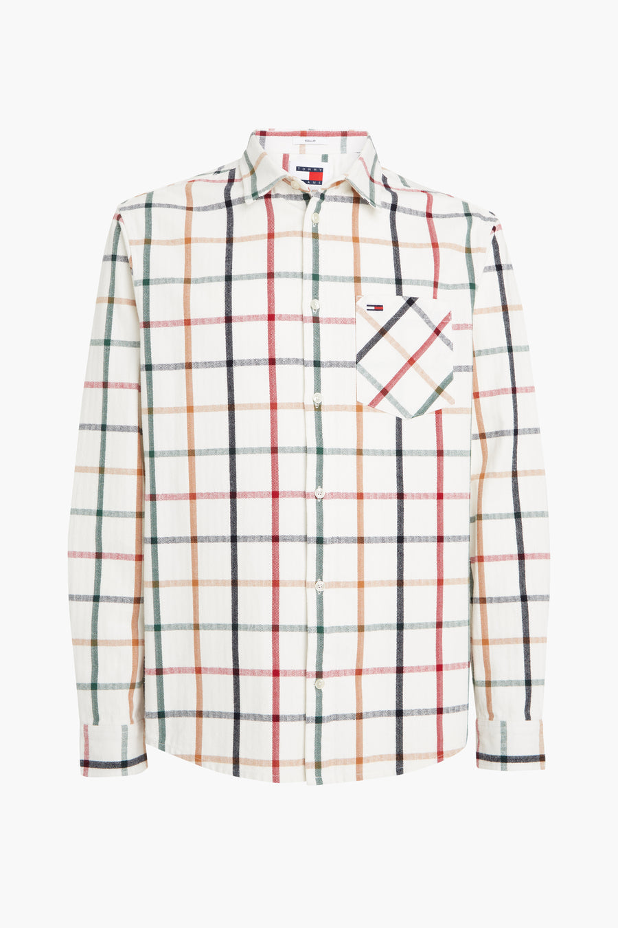 Hemd (lange mouwen) Wit - TOMMY JEANS