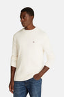 Trui met ronde hals Wit - TOMMY JEANS