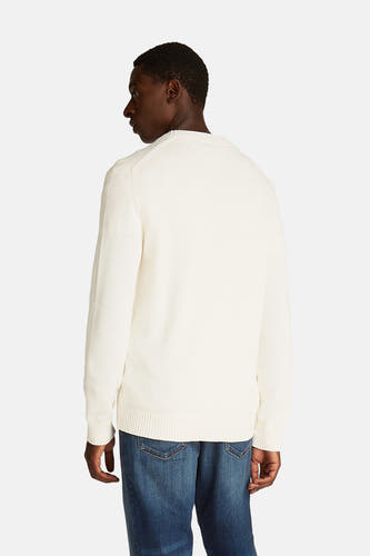 Trui met ronde hals Wit - TOMMY JEANS