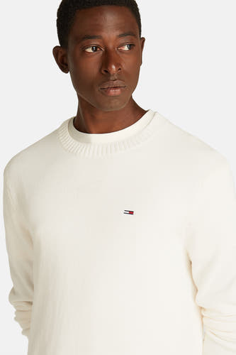 Trui met ronde hals Wit - TOMMY JEANS