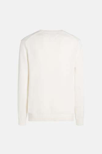 Trui met ronde hals Wit - TOMMY JEANS