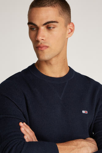 Trui met ronde hals Blauw - TOMMY JEANS