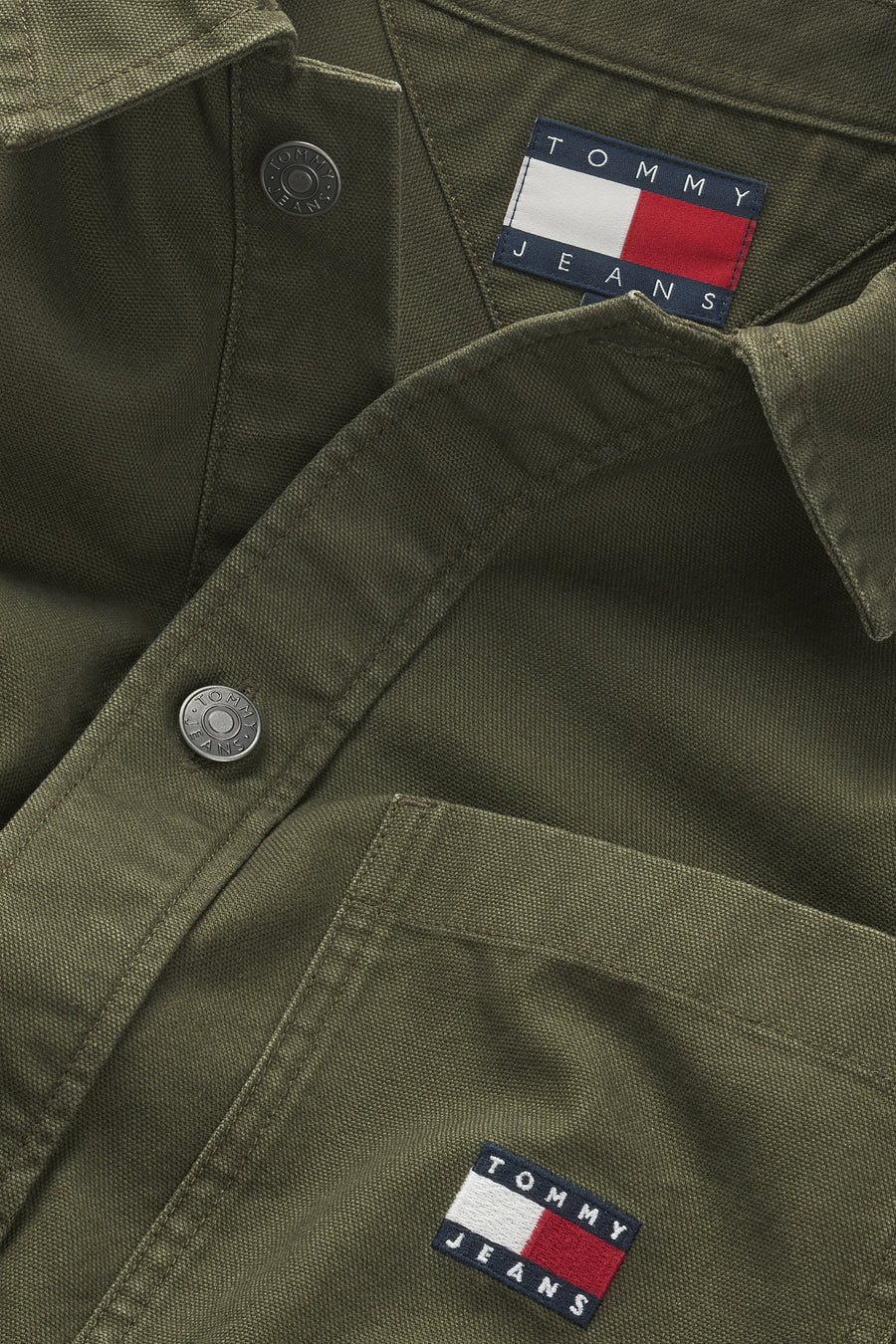 Hemd (lange mouwen) Groen - TOMMY JEANS
