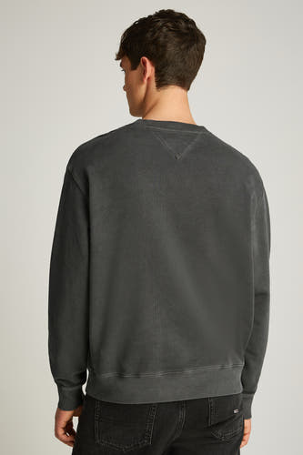 Sweater met ronde hals Zwart - TOMMY JEANS
