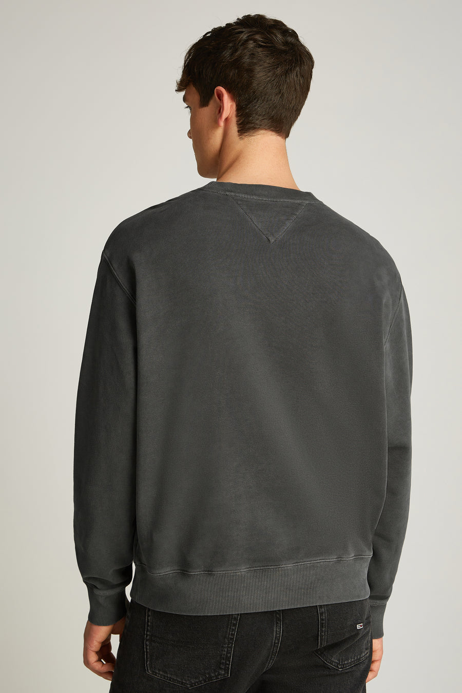 Sweater met ronde hals Zwart - TOMMY JEANS