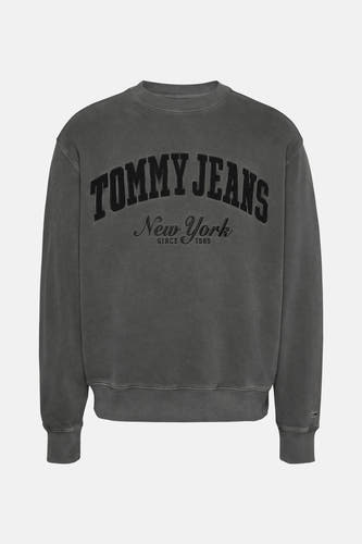 Sweater met ronde hals Zwart - TOMMY JEANS