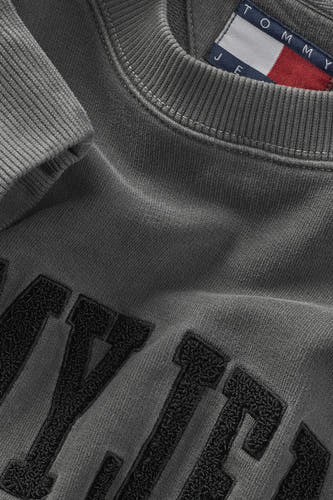 Sweater met ronde hals Zwart - TOMMY JEANS