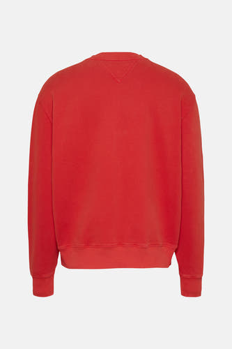 Sweater met ronde hals Rood - TOMMY JEANS
