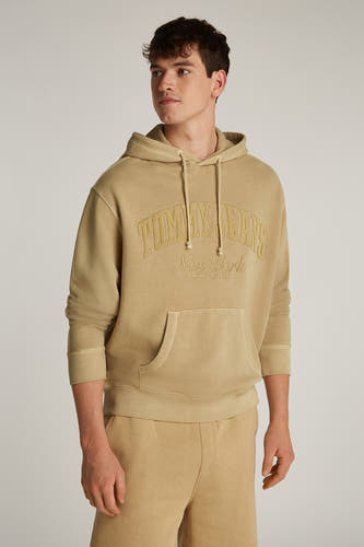 Sweater met kap Bruin - TOMMY JEANS