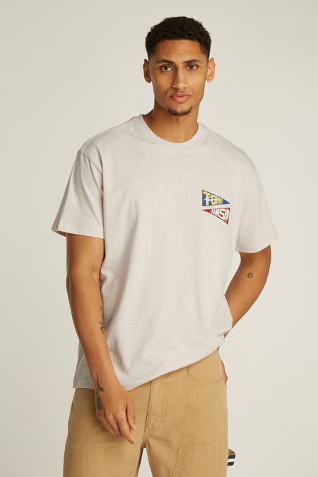 T-shirt (korte mouwen) Ecru - TOMMY JEANS